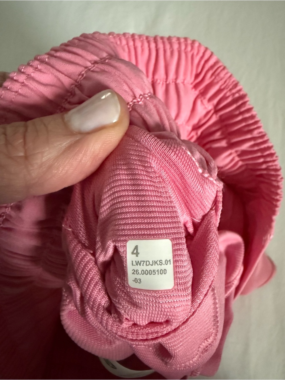 lululemon athletica Pink Women's Athletic Shorts - Elastic Waist - Picture 8 of 8